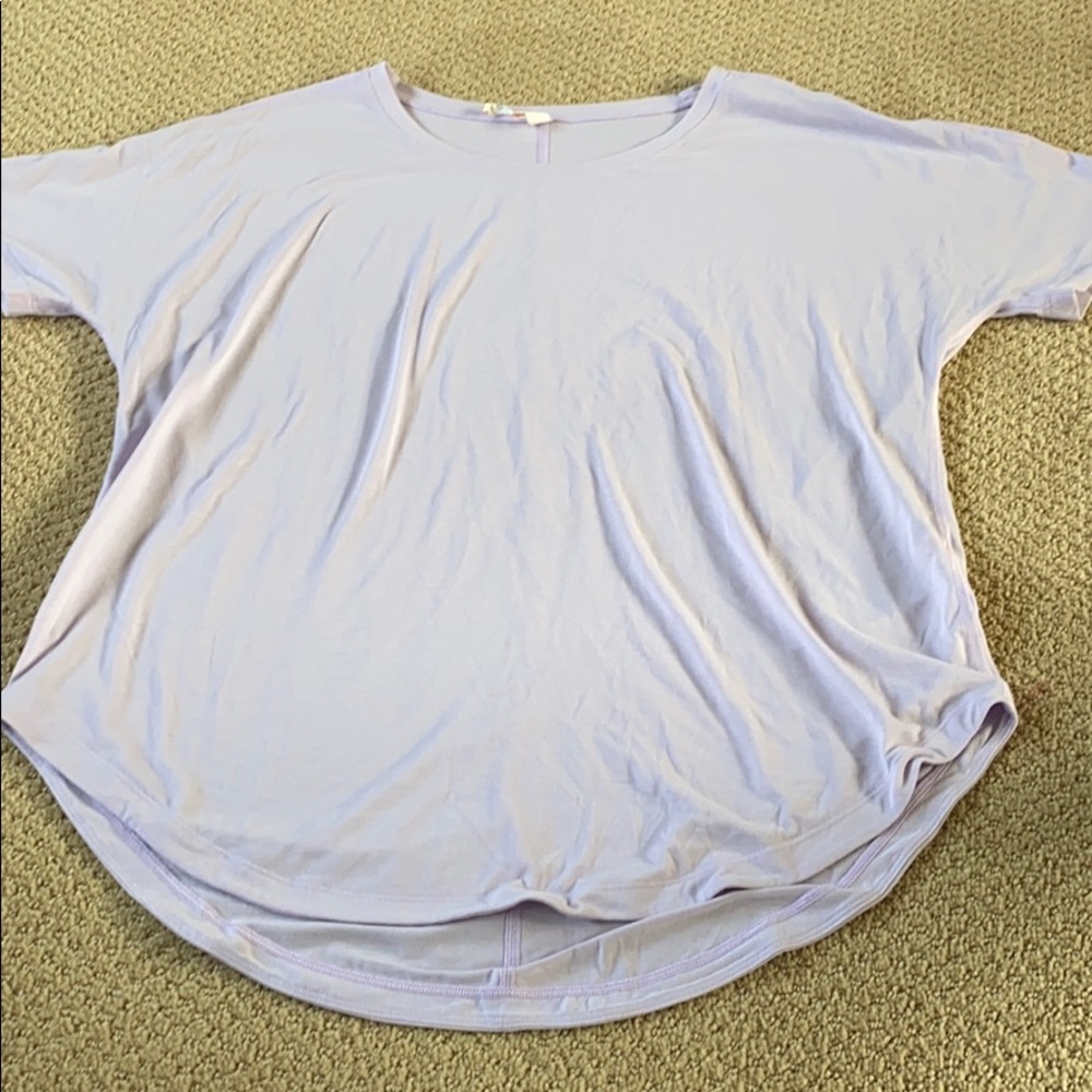 ~lilac athleisure top